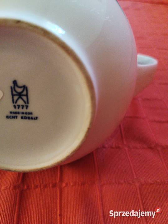 Porcelanowy dzbanek Porcelana i szkło