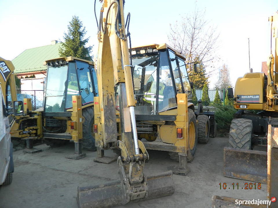 Koparkoładowarka CAT 428C 1999r Motoryzacja małopolskie Zakliczyn