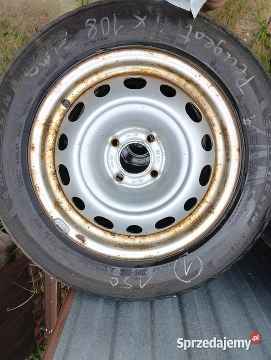 felgi 15 4x108 ET 27 Peugeot z oponami Michelin Koła Kolbuszowa sprzedam
