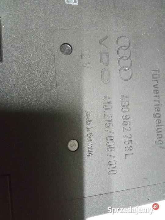 Audi A6 C5 moduły komfortu 3 sztuki Nowe Miasto Lubawskie sprzedam