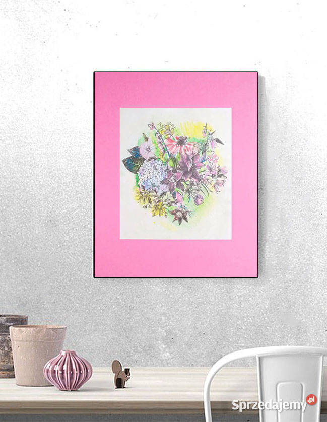 kwiatki grafika do kuchni retro obrazek z kujawsko-pomorskie Toruń