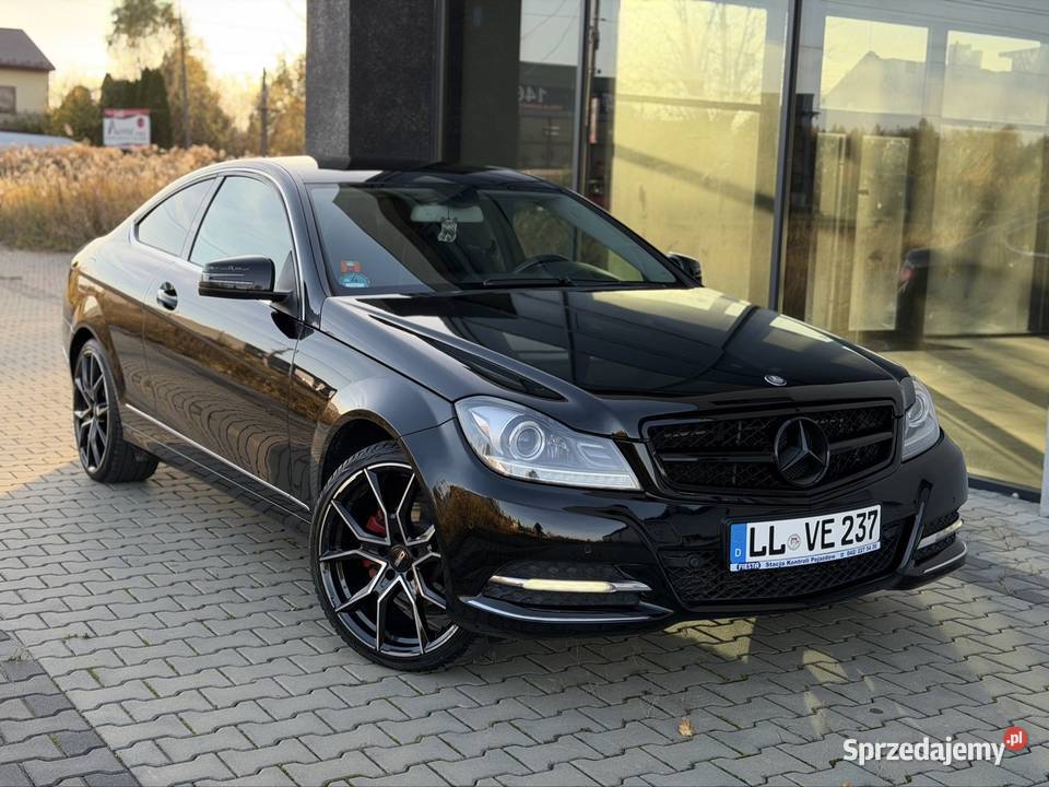 MercedesBenz C180 Coup 2012r polift bluetooth łódzkie