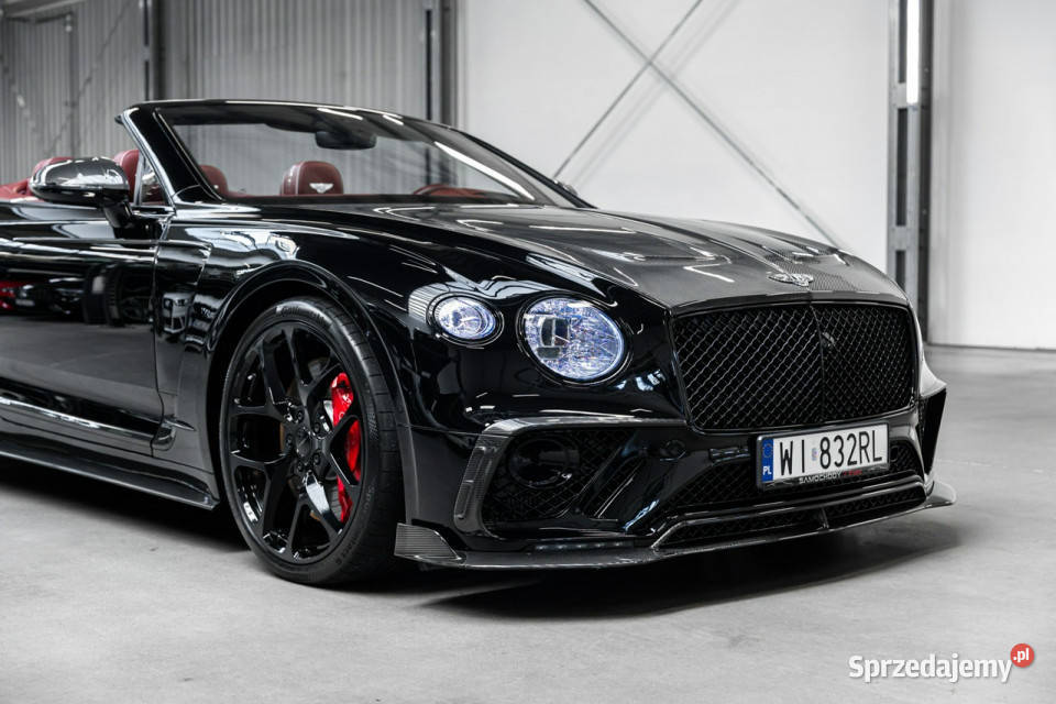 Bentley Continental GT V8 Mansory Salon Polska isofix Samochody osobowe Węgrzce