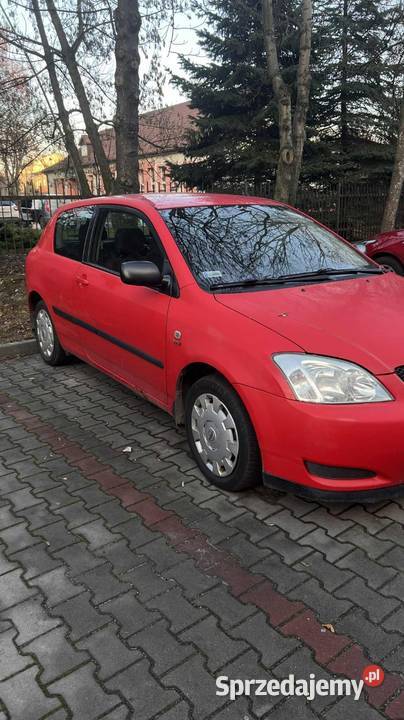 toyota corola 2003 gaz benzin Rok produkcji 2003 Zawiercie
