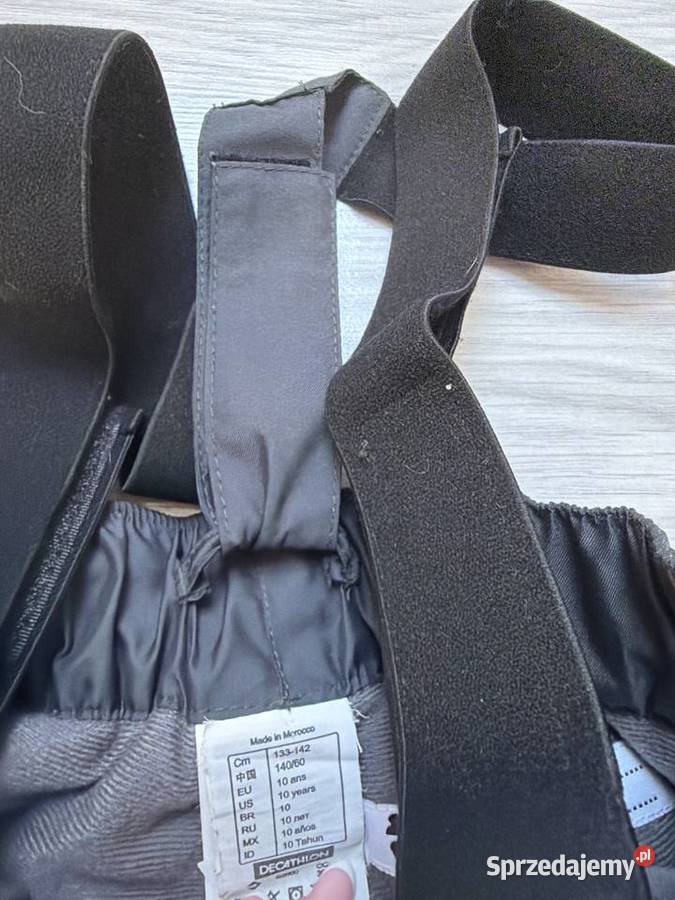 Spodnie zimowe narciarskie Decathlon rozmiar 140 Spodnie Chrzanów