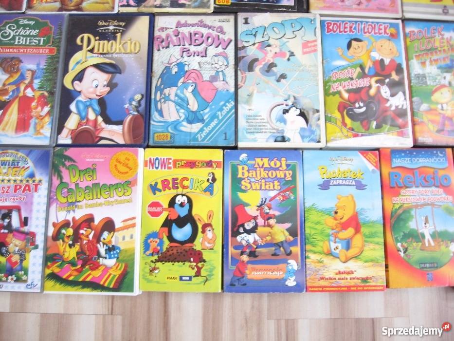 BAJKI Oryginał Filmy VHS 37 Grodziczno