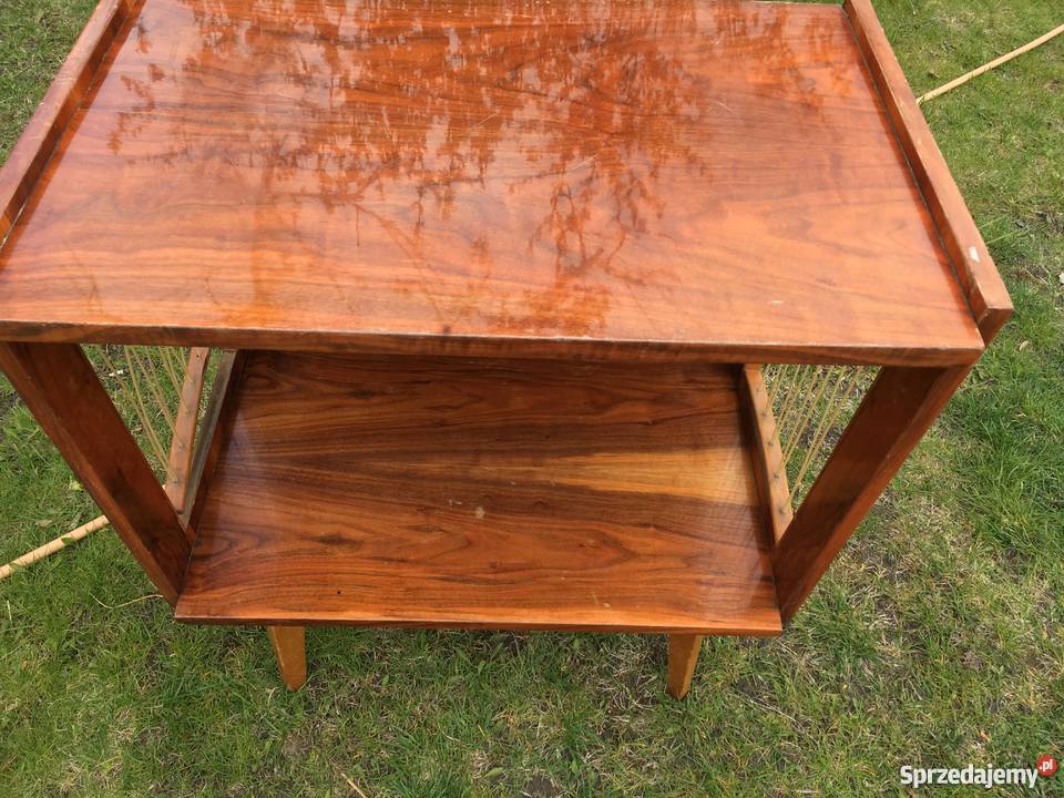 Szafka pod telewizor PRL Vintage Retro SUPER