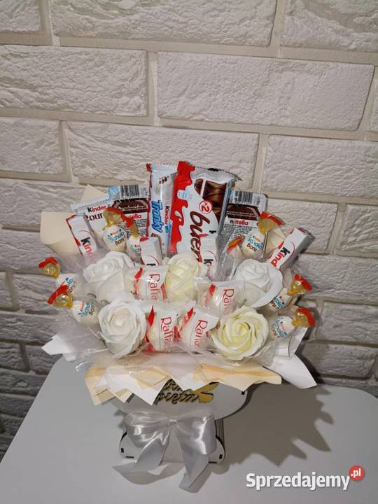 Kielich komunijny z słodyczy Kinder Komunia Poznań