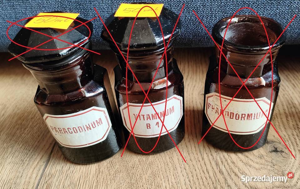 Butelki szklane apteczne 1L 50 ml Bielsko-Biała