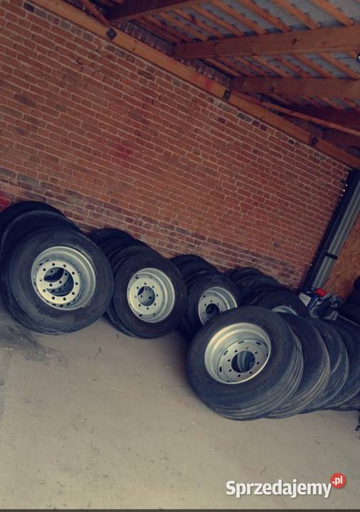 Koła 385 55 225 bezdętkowe tir 315 6 8 10 Chmiel Drugi