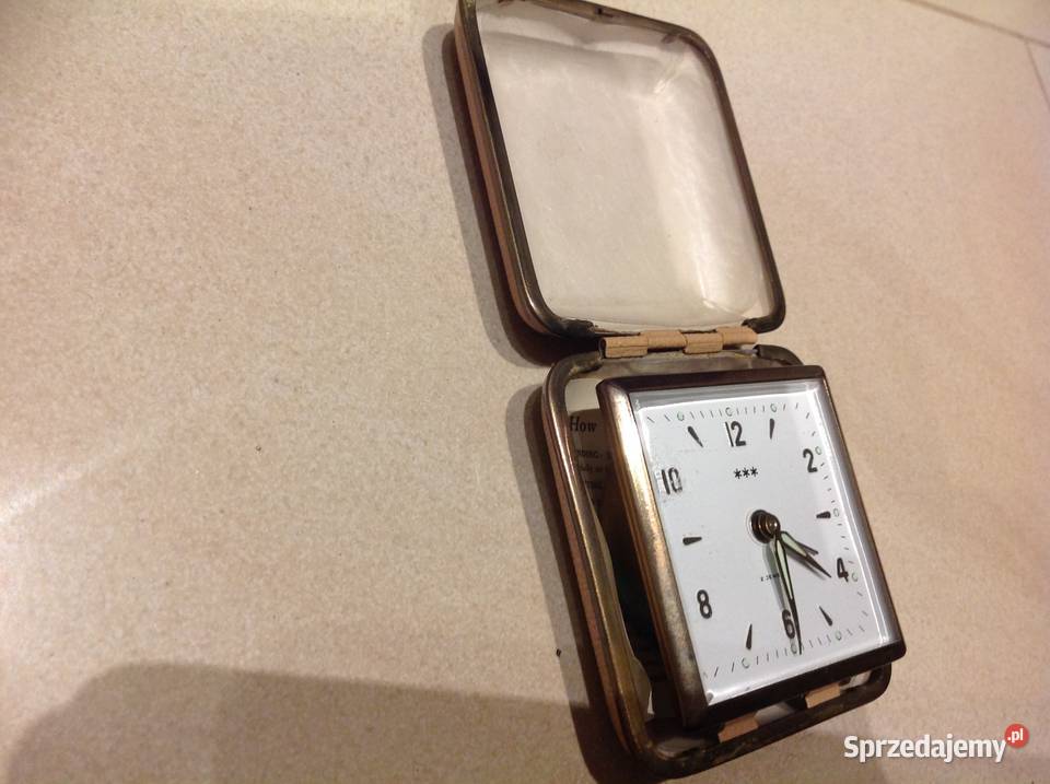 Stary Zegarek Budzik Turystyczny Nowa Sól