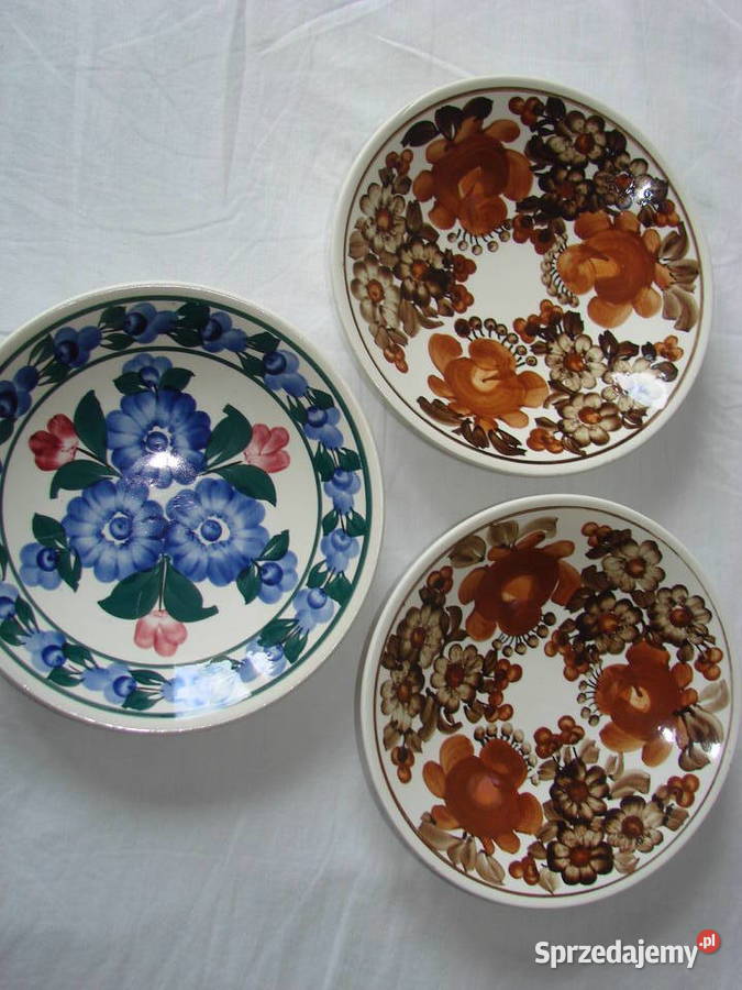 ZF Koło fajansowy talerz Pruszcz Gdański