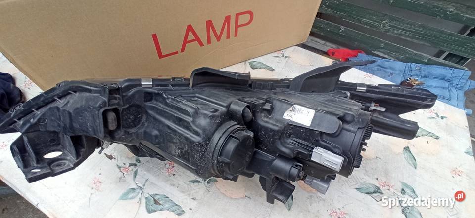 lampy przód soczewka LED Mitsubishi Qautlander dolnośląskie Strzegom