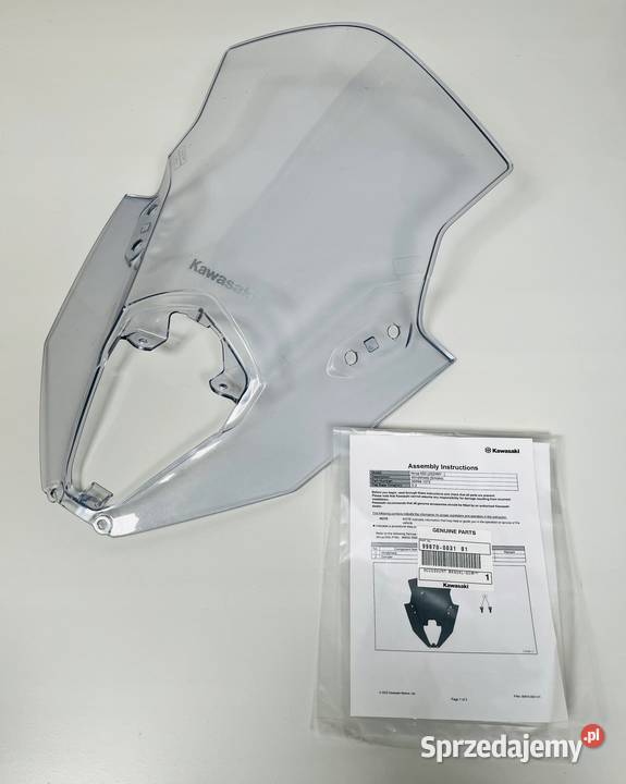 KAWASAKI Ninja 650 EX650 2025 Szyba Osłona przód Łobżenica