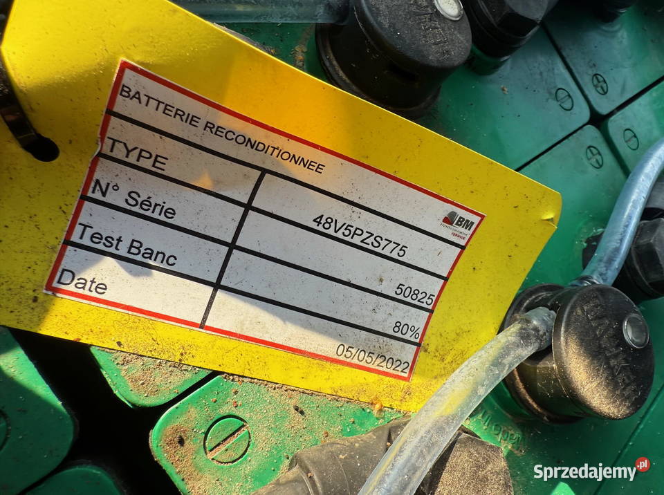 wózek widłowy elektryczny LINDE E1602 przesuw Działoszyn sprzedam