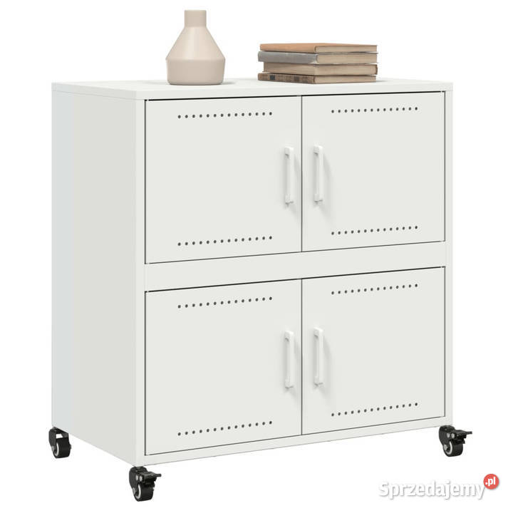 Szafka biała 68x39x72 stal WM846655