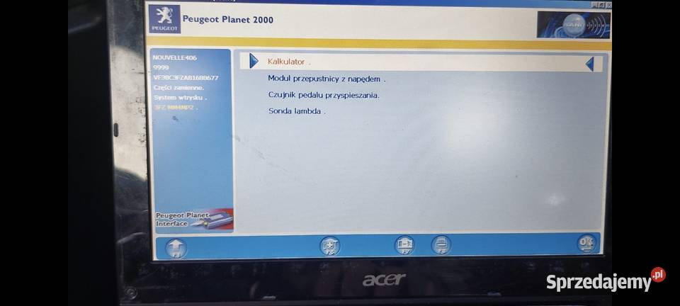 Sterownik komputer silnika ECU Magneti Marelli Kalety
