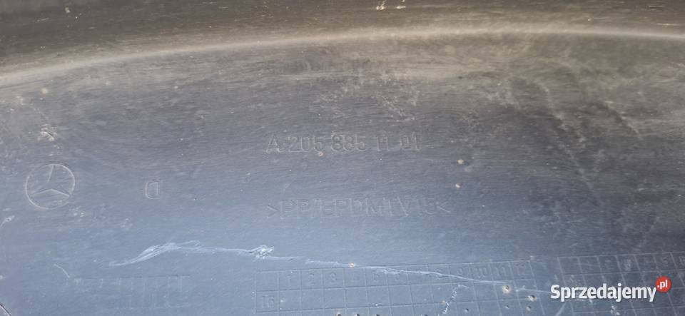 MERCEDES CKLASA W205 LIFT ZDERZAK PRZÓD PRZEDNI