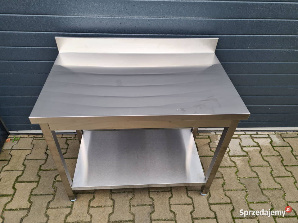 Stół Gastronomiczny Z Półką 1006085 Stal Ostrów Wielkopolski sprzedam