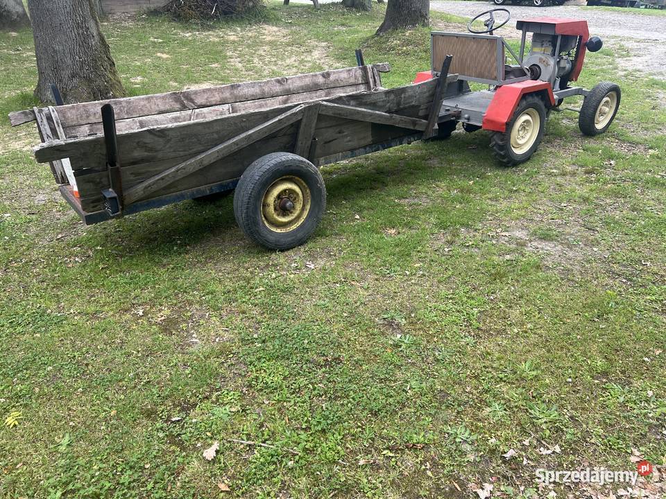 Traktorek z przyczepką ciągnik sam Andoria s7 Oświęcim