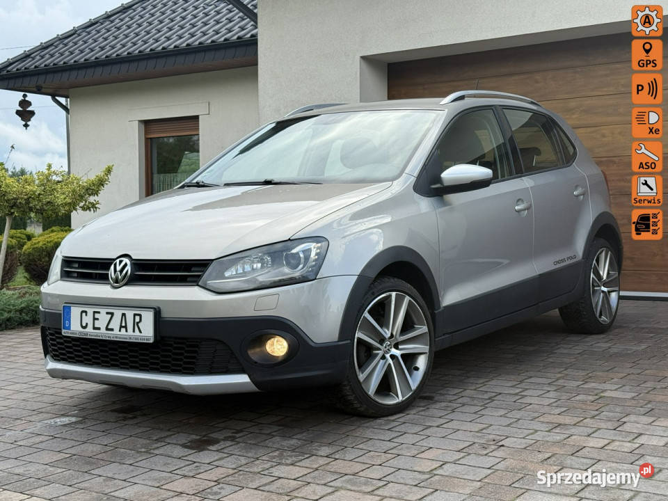 Volkswagen Polo Cross 11r automat DSG nawigacja Konradów