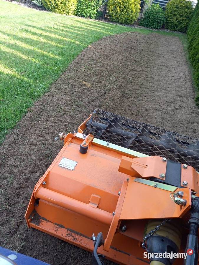 Zakładanie trawnika siew trawy mikrokoniczyny Podebłocie