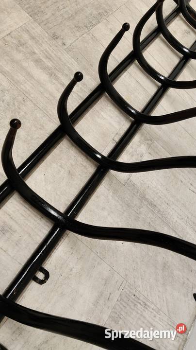wieszak na ubrania na ścianę gięty buk Thonet