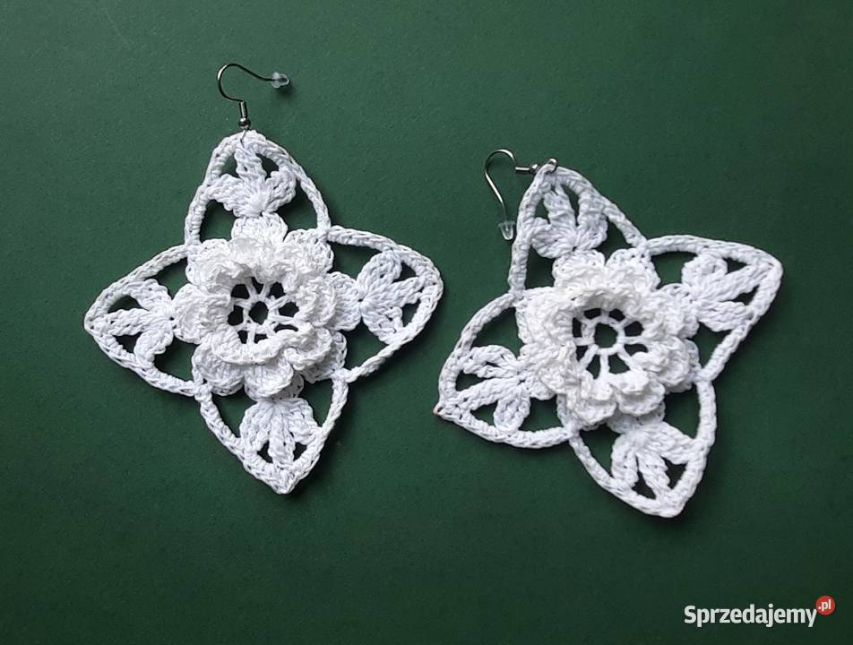 Kolczyki na szydełku Koszalin