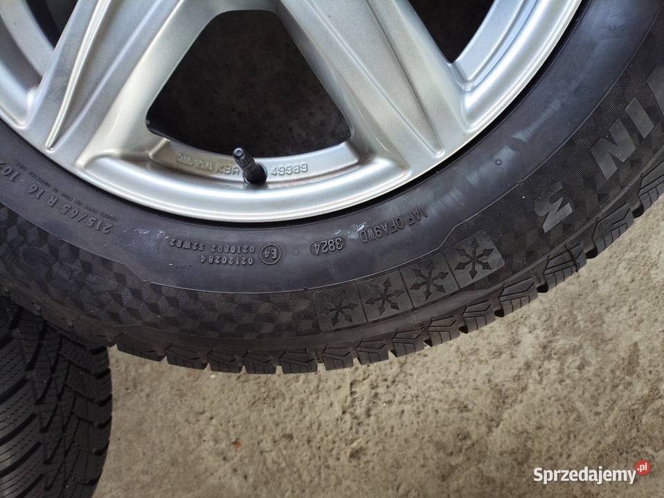 Koła zimowe alufelgi 16 5x108 nowe opony 21565 świętokrzyskie Gowarczów