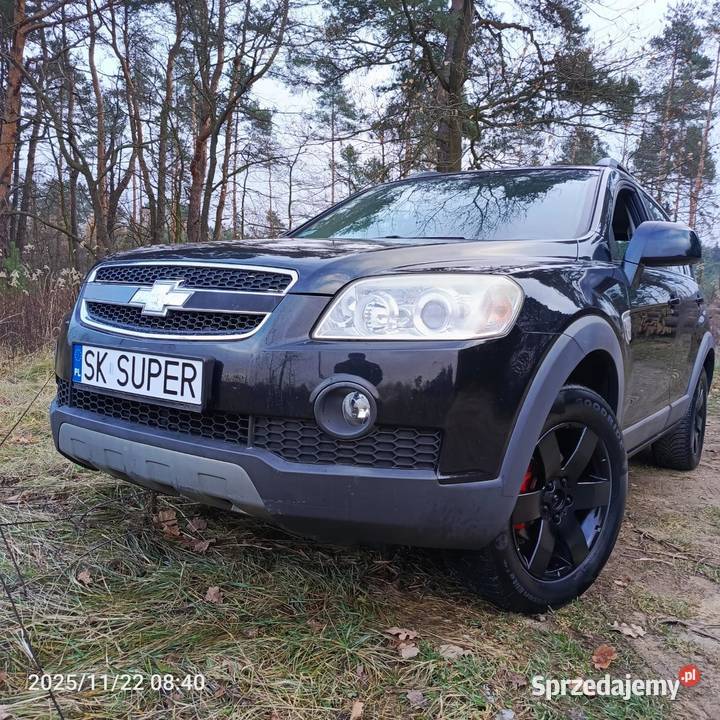 CHEVROLET CAPTIVIA 24 LT LPG fabryczny 7 osób Captiva Mysłowice sprzedam