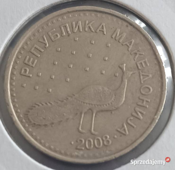 10 Dinarów Macedonia 2008 r Konin