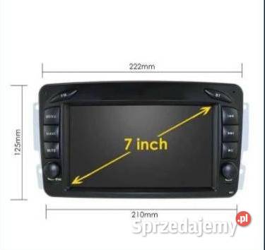 Radio 2din Android Mercedes CLK W209 W203 W168 Ożarowice