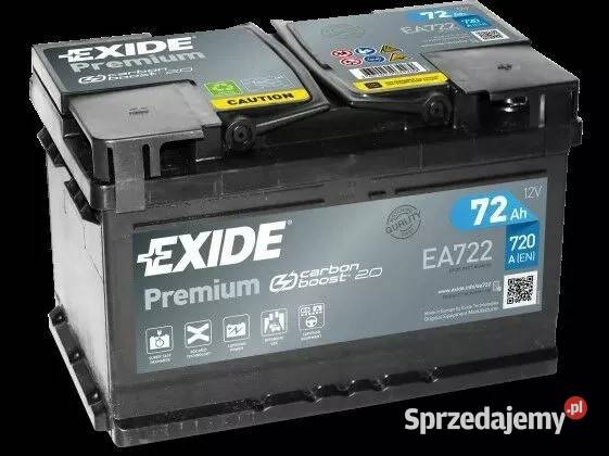 Akumulator 72Ah 720A Exide Premium Akumulatory podkarpackie Sanok