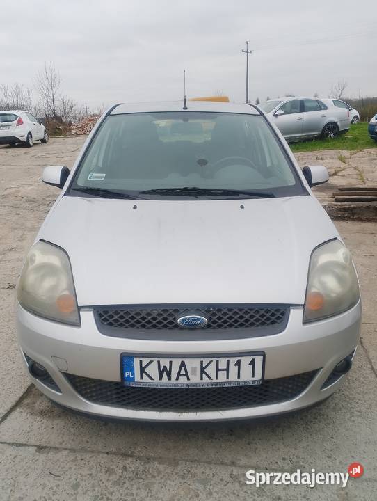 Ford Fiesta MK6 uszkodzony Rok produkcji 2008 Fiesta Inwałd