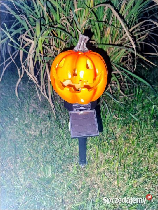 NOWA Lampka Solarna LED Dynia na Halloween Blachownia