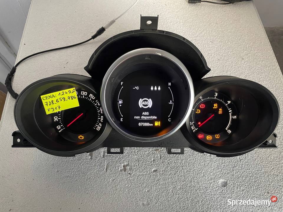 LICZNIK ZEGARY FIAT 500X mazowieckie Warszawa sprzedam