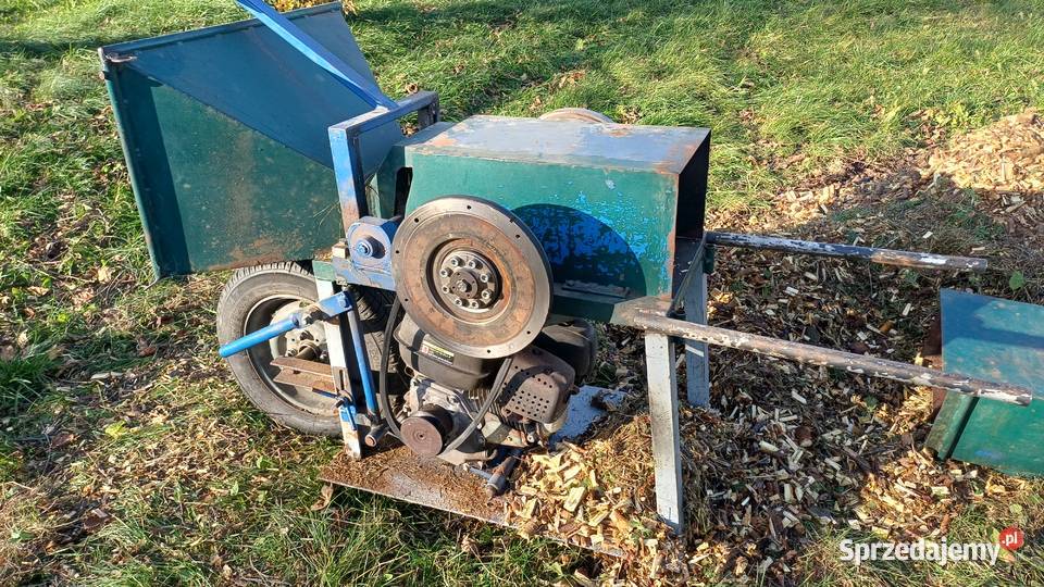 Spalinowy Rębak Rozdrabniacz gałęzi łódzkie