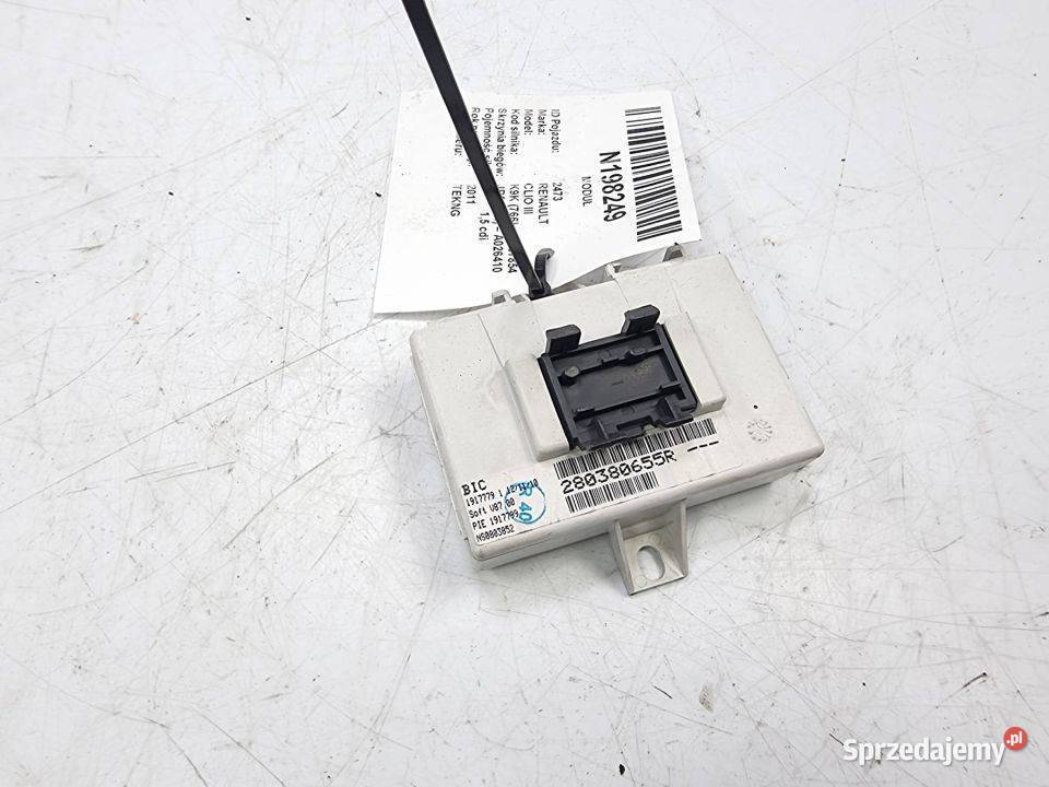 MODUŁ RENAULT CLIO III NAVI 280380655R Lipno