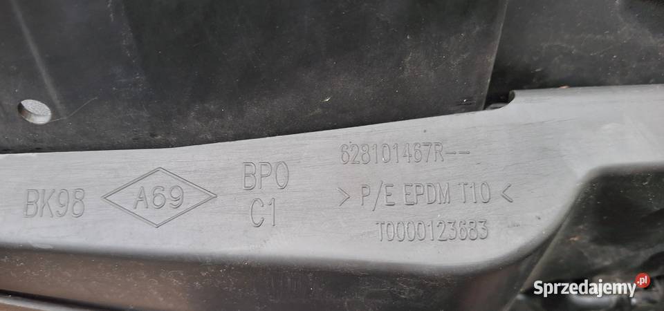 RENAULT CLIO IV GRILL ATRAPA CHŁODNICY LISTWA Kargowa