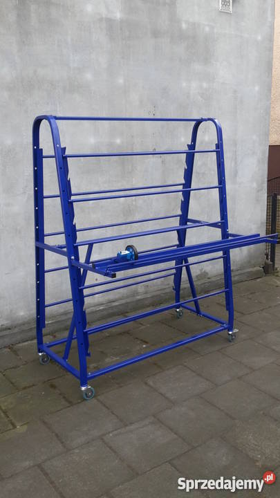 Stojak do rolek papier folia ogrodnicza tunelowa Magazynowanie Bydgoszcz