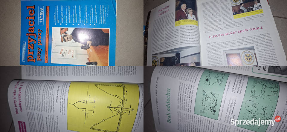 Kolekcjonerski Przyjaciel Pracy 111998 BHP wielkopolskie Łęczyca