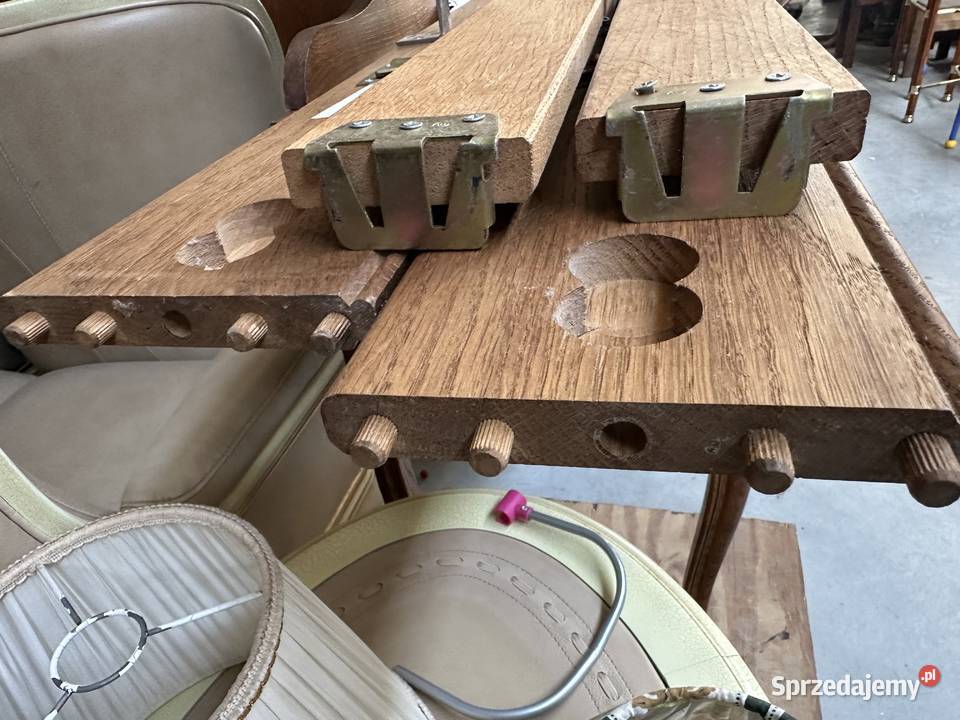 Masywna dębowa sypialnia łóżko 180 szafki komoda wielkopolskie Sławoszewek sprzedam