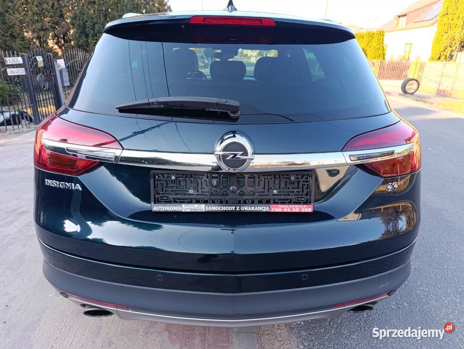 Opel Insignia Cross Country 20 benzyna 250 2017 Rok produkcji 2017 Lgota-Mokrzesz sprzedam
