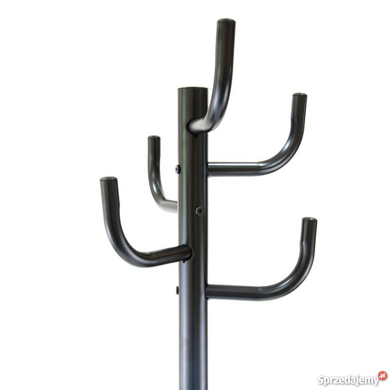 Wieszak na ubrania stojący CZARNY BIAŁY Stojak podlaskie Białystok