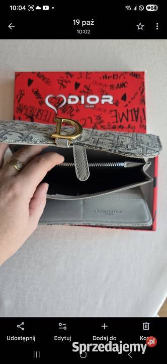 Portfel w pudełku logowany