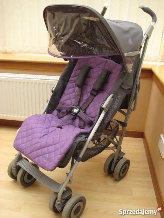 Wózek spacerowy Maclaren XLR Purple parasolka Wołomin