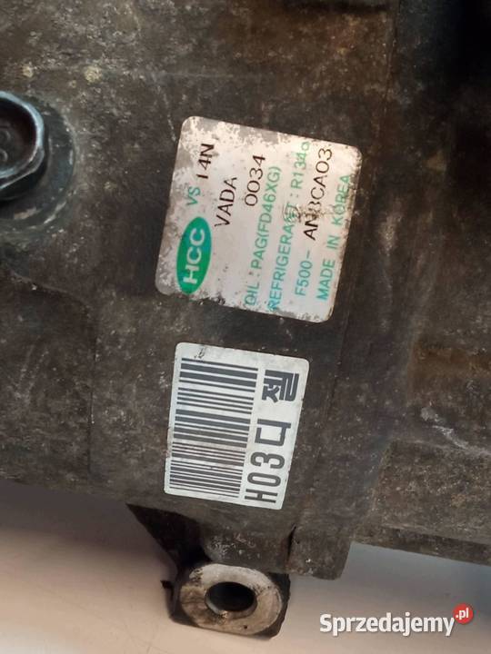 SPRĘŻARKA KLIMATYZACJI F500AN8CA03 16 CRDI świętokrzyskie