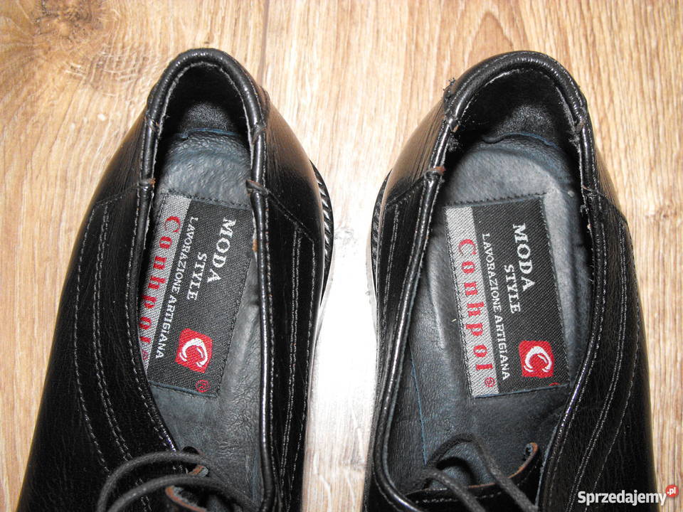 Buty CONHPOL 4142 275 Skóra pantofle Białystok sprzedam