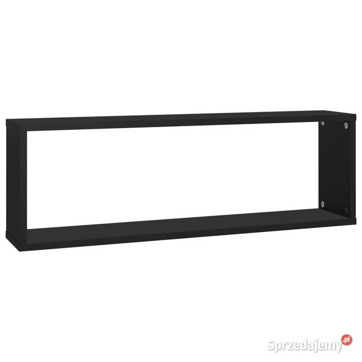 Półki ścienne kostki 4 czarne 80x15x265 WM807110 mazowieckie Warszawa