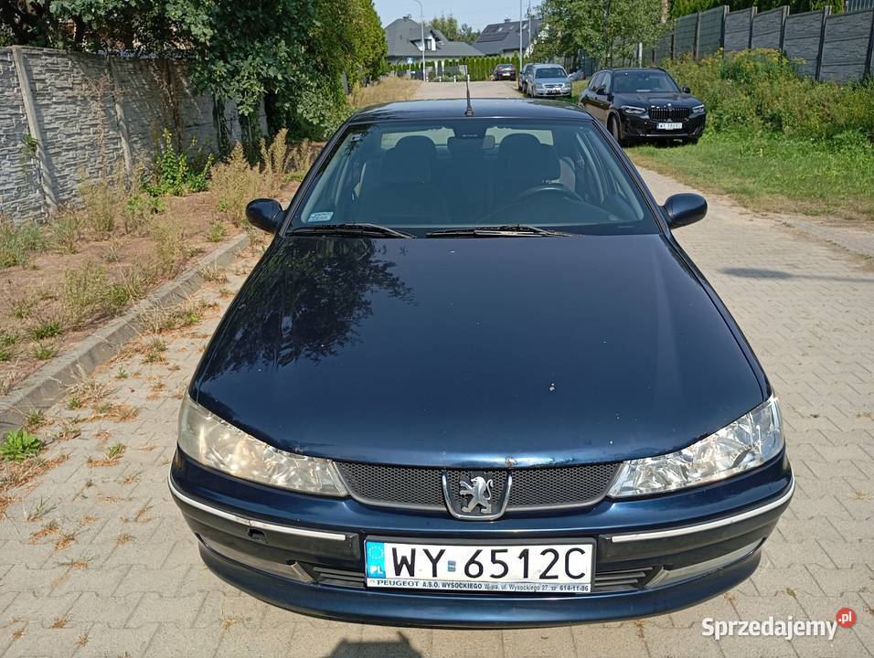 Peugeot 406 20 Gaz welurowa tapicerka